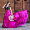 Vestido pedrería