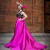 Vestido pedrería