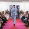 Traje Oxford Azul Celeste