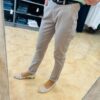 Pantalón tela marrón - Imagen 2