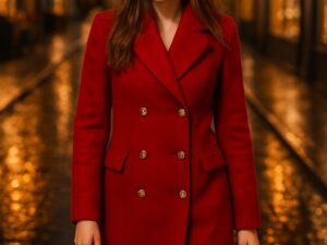 Abrigo Rojo Florencia