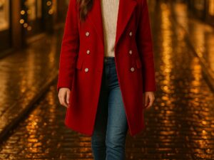 Abrigo Rojo Florencia